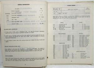 1966 Chevrolet Heavy Duty Truck Series 70000-80000 Parts Book 2 1/2 and 3 Ton