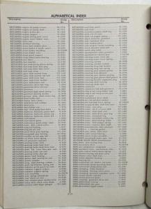 1966 GMC Truck Preliminary Master Parts Book Models 5500 7500 8500 9500 HD