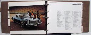 1977 Plymouth Road Runner Volare Fury Gran Fury Duster Wagons Voyager Data Book