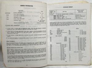 1966-1969 Chevrolet Heavy Duty Truck 70000-80000 Parts Book with Price Schedule