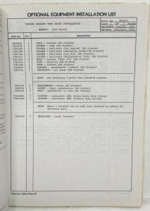 1966-1969 Chevrolet Heavy Duty Truck 70000-80000 Parts Book with Price Schedule