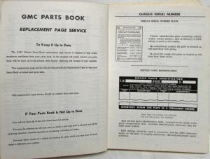 1966-1970 GMC Trucks Series 75 thru 85 Master Parts Book