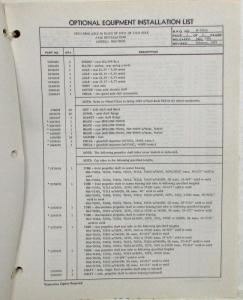 1966-1967 Chevrolet Heavy Duty Truck 70000-80000 Parts Book with Price Schedule