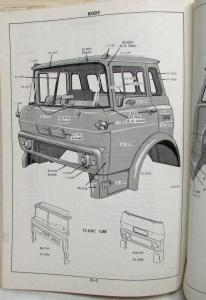 1966-1972 GMC Trucks Series 75 thru 85 Master Parts Book
