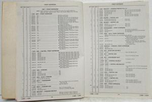 1967 GMC Preliminary Truck Master Parts Book 1500 2500 3500 Models