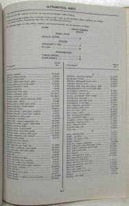 1967 GMC Preliminary Truck Master Parts Book 1500 2500 3500 Models