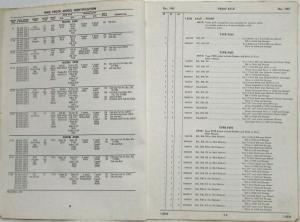 1967-1968 GMC Truck Master Parts Book EG EM ES 4500 5500 6500 Models