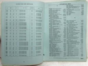 1970-1971 Chevrolet Heavy Duty Truck 90 Series 3 1/2 Ton Parts Book