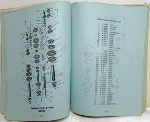 1970-1971 Chevrolet Heavy Duty Truck 90 Series 3 1/2 Ton Parts Book