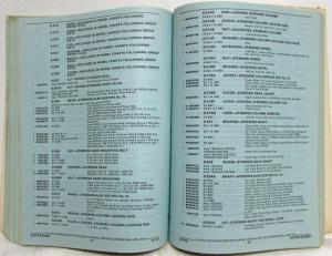 1970-1971 Chevrolet Heavy Duty Truck 90 Series 3 1/2 Ton Parts Book