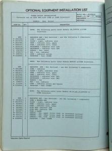 1970-1971 Chevrolet Heavy Duty Truck 90 Series 3 1/2 Ton Parts Book