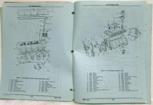 1971 Chevrolet Series 40-50-60 Trucks Parts Book Catalog