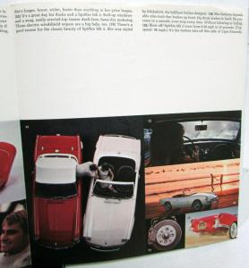 1966 Triumph Dealer Color Sales Brochure Folder Spitfire MK 2 Original