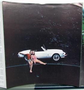 1966 Triumph Dealer Color Sales Brochure Folder Spitfire MK 2 Original