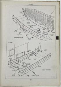 1971-1972 GMC Vandura Rally Wagon Rally STX Parts Book GE GS 1500 2500 3500