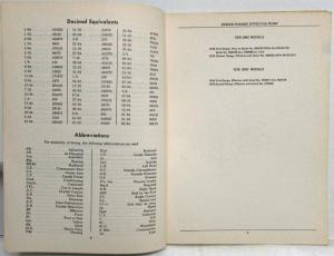 1972-1977 GMC Parts Book PS4620P and 4650P Models