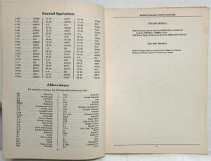 1972-1977 GMC Parts Book PS4620P and 4650P Models