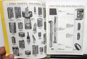 1928 Thru 1938 Ford Parts Catalog Auto Hardware & Trim Supplies Vintage Repro