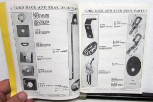1928 Thru 1938 Ford Parts Catalog Auto Hardware & Trim Supplies Vintage Repro