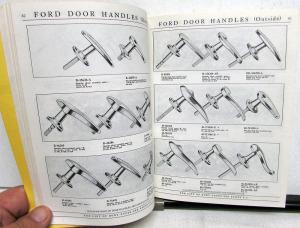 1928 Thru 1938 Ford Parts Catalog Auto Hardware & Trim Supplies Vintage Repro