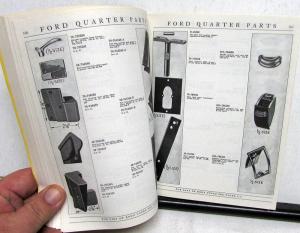1928 Thru 1938 Ford Parts Catalog Auto Hardware & Trim Supplies Vintage Repro
