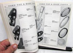 1928 Thru 1938 Ford Parts Catalog Auto Hardware & Trim Supplies Vintage Repro
