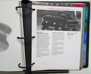 1996 Pontiac Sunfire Grand Am Firebird Grand Prix Bonneville Feature Color Album
