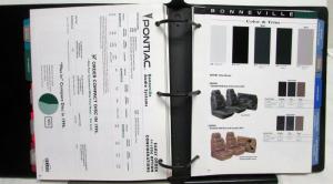 1996 Pontiac Sunfire Grand Am Firebird Grand Prix Bonneville Feature Color Album