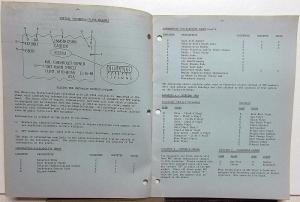 1968 Chevrolet Dealer Technical Service Bulletins Corvette Camaro Truck Nova