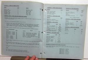1968 Chevrolet Dealer Technical Service Bulletins Corvette Camaro Truck Nova