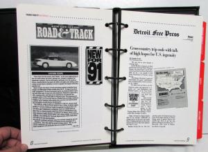 1992 Saturn SL2 SL1 SL SC Color Trim Comparisons Consultant Product Guide