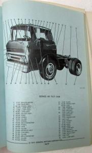 1973-1974 GMC Series 50-60-65 Truck Parts Book Catalog