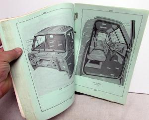1973-1977 GMC Heavy Duty Truck Series 7000 9500 Parts Illustration Book