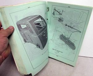 1973-1977 GMC Heavy Duty Truck Series 7000 9500 Parts Illustration Book