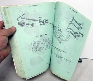 1973-1977 GMC Heavy Duty Truck Series 7000 9500 Parts Illustration Book