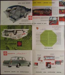 1959 MG Magnette Mark III Color Sales Brochure