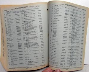 1973-1978 GMC Chevy Light Duty Truck Models Series 10 thru 35 Parts Book Catalog