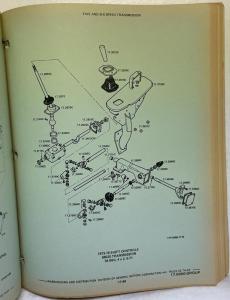 1973-1982 GMC Chevy Heavy Duty Truck Parts Illustration Book 7000 8000 9500