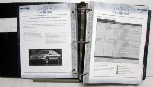 1998 1999 2000 Lincoln Mercury Cougar Marquis Continental Mark VIII Data Album