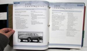 1998 1999 2000 Lincoln Mercury Cougar Marquis Continental Mark VIII Data Album