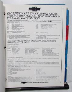 1986 Chevrolet Monte Carlo Camaro Corvette Nova S10 C/K Pickup Ordering Guide