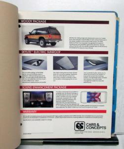 1986 Chevrolet Monte Carlo Camaro Corvette Nova S10 C/K Pickup Ordering Guide