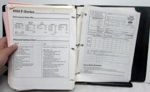 1988 Ford Crown Vic Thunderbird Taurus Mustang Tempo Festiva Product Information