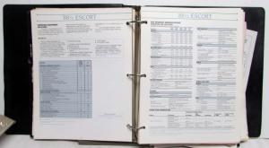 1988 Ford Crown Vic Thunderbird Taurus Mustang Tempo Festiva Product Information