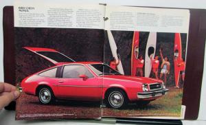 1980 Chevrolet Monte Malibu Camaro Citation Monza Chevette Fleet Buyers Guide