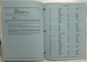 1972-1973 Chevrolet LUV Parts Catalog Book Pickup Truck Series 1 and 2