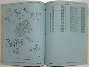 1972-1973 Chevrolet LUV Parts Catalog Book Pickup Truck Series 1 and 2