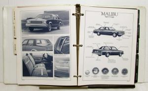 1981 Chevrolet Monte Malibu Camaro Citation Chevette Corvette Car Value Guide