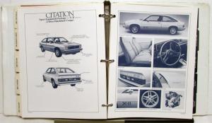 1981 Chevrolet Monte Malibu Camaro Citation Chevette Corvette Car Value Guide