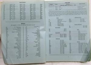 1973 Chevrolet Heavy Duty Truck Parts Book Series 7 8 9 Model 7000 8000 9000